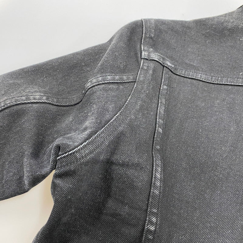 【現状渡し品】【レディース】 TARO HORIUCHI タロウ ホリウチ 2102-JK03C-M208A BLACK DENIM JACKETブラックデニム　アウター 168-260123-mh-05-izu カラー：ブラック 万代Net店