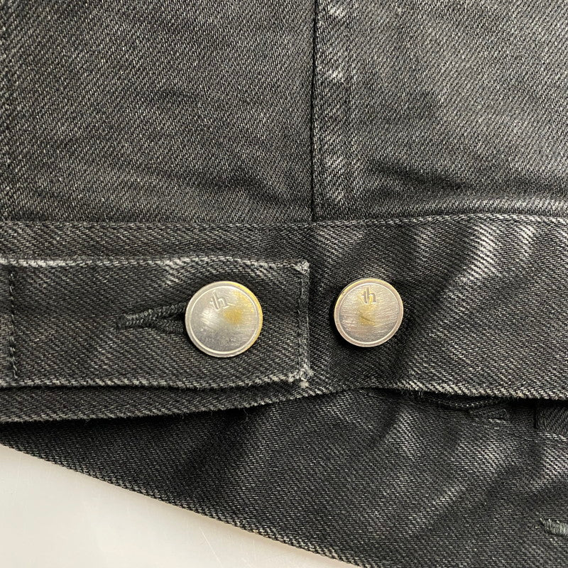【現状渡し品】【レディース】 TARO HORIUCHI タロウ ホリウチ 2102-JK03C-M208A BLACK DENIM JACKETブラックデニム　アウター 168-260123-mh-05-izu カラー：ブラック 万代Net店