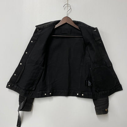 【現状渡し品】【レディース】 TARO HORIUCHI タロウ ホリウチ 2102-JK03C-M208A BLACK DENIM JACKETブラックデニム　アウター 168-260123-mh-05-izu カラー：ブラック 万代Net店