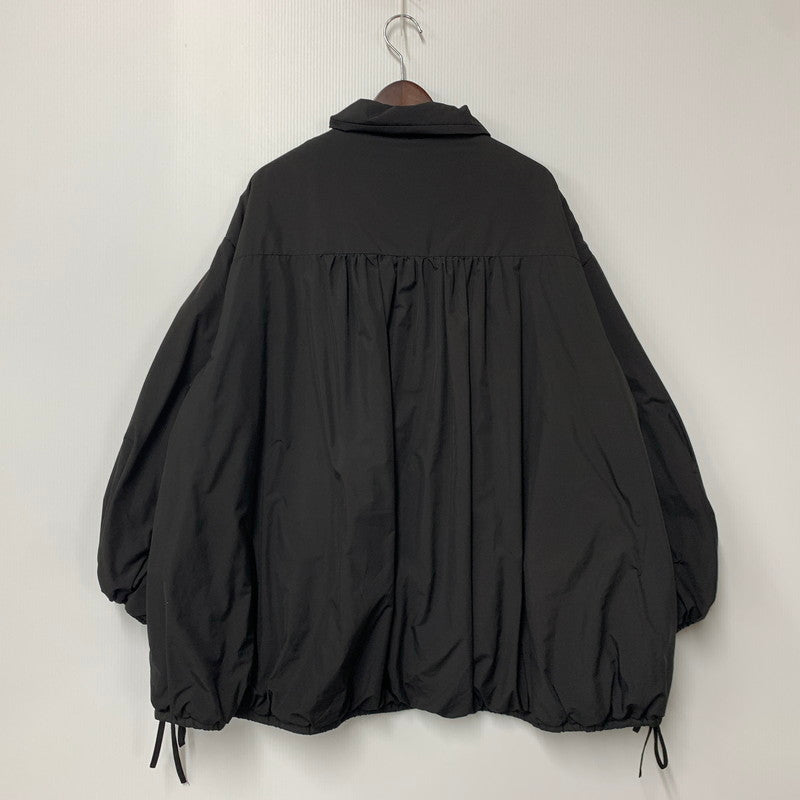 【中古品】【レディース】 HEATHER ヘザー HE070018AD ボリュームギャザー ブルゾン アウター 170-260127-cs-14-izu サイズ：F カラー：ブラック 万代Net店