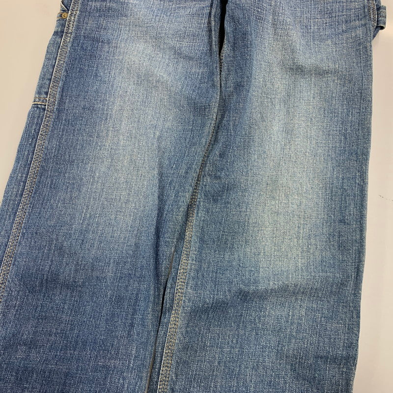 【中古品】【レディース】 SINGLE KNEE DENIM PAINTER PANT シングルニーデニムペインターパンツ ボトムス ズボン 168-260126-tt-02-izu サイズ：27×30 カラー：インディゴ 万代Net店