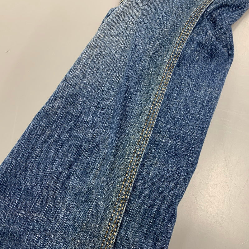 【中古品】【レディース】 SINGLE KNEE DENIM PAINTER PANT シングルニーデニムペインターパンツ ボトムス ズボン 168-260126-tt-02-izu サイズ：27×30 カラー：インディゴ 万代Net店