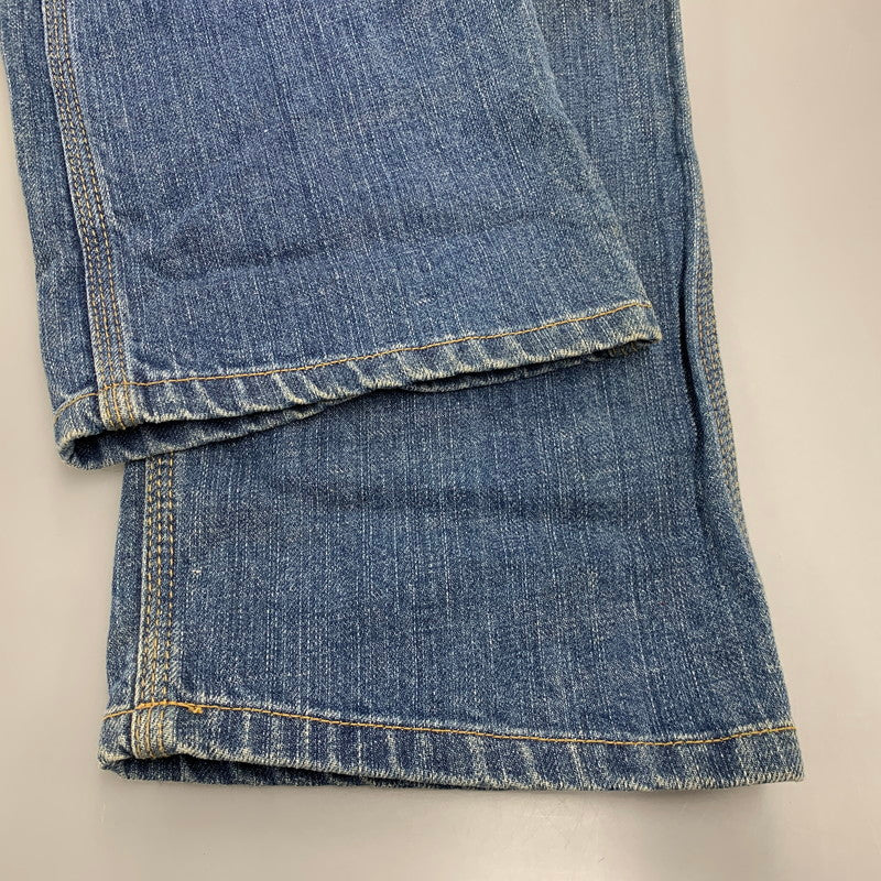 【中古品】【レディース】 SINGLE KNEE DENIM PAINTER PANT シングルニーデニムペインターパンツ ボトムス ズボン 168-260126-tt-02-izu サイズ：27×30 カラー：インディゴ 万代Net店