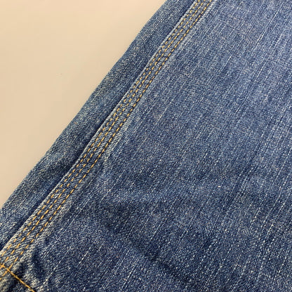 【中古品】【レディース】 SINGLE KNEE DENIM PAINTER PANT シングルニーデニムペインターパンツ ボトムス ズボン 168-260126-tt-02-izu サイズ：27×30 カラー：インディゴ 万代Net店