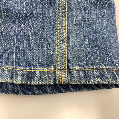 【中古品】【レディース】 SINGLE KNEE DENIM PAINTER PANT シングルニーデニムペインターパンツ ボトムス ズボン 168-260126-tt-02-izu サイズ：27×30 カラー：インディゴ 万代Net店
