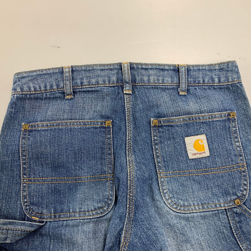 【中古品】【レディース】 SINGLE KNEE DENIM PAINTER PANT シングルニーデニムペインターパンツ ボトムス ズボン 168-260126-tt-02-izu サイズ：27×30 カラー：インディゴ 万代Net店