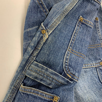 【中古品】【レディース】 SINGLE KNEE DENIM PAINTER PANT シングルニーデニムペインターパンツ ボトムス ズボン 168-260126-tt-02-izu サイズ：27×30 カラー：インディゴ 万代Net店
