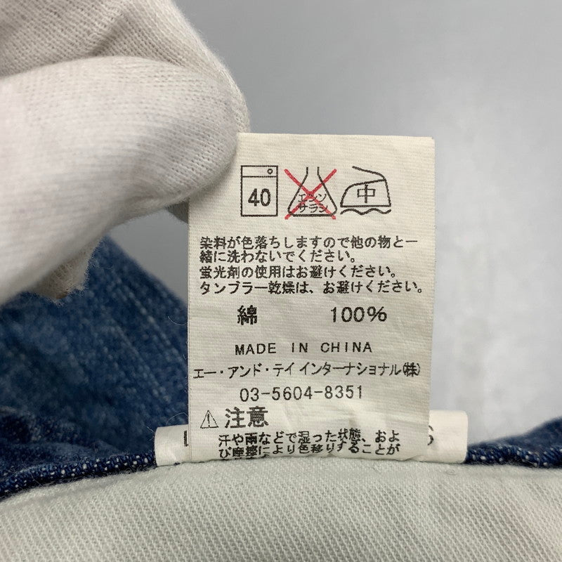 【中古品】【レディース】 SINGLE KNEE DENIM PAINTER PANT シングルニーデニムペインターパンツ ボトムス ズボン 168-260126-tt-02-izu サイズ：27×30 カラー：インディゴ 万代Net店