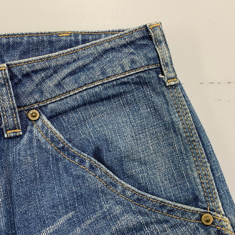 【中古品】【レディース】 SINGLE KNEE DENIM PAINTER PANT シングルニーデニムペインターパンツ ボトムス ズボン 168-260126-tt-02-izu サイズ：27×30 カラー：インディゴ 万代Net店