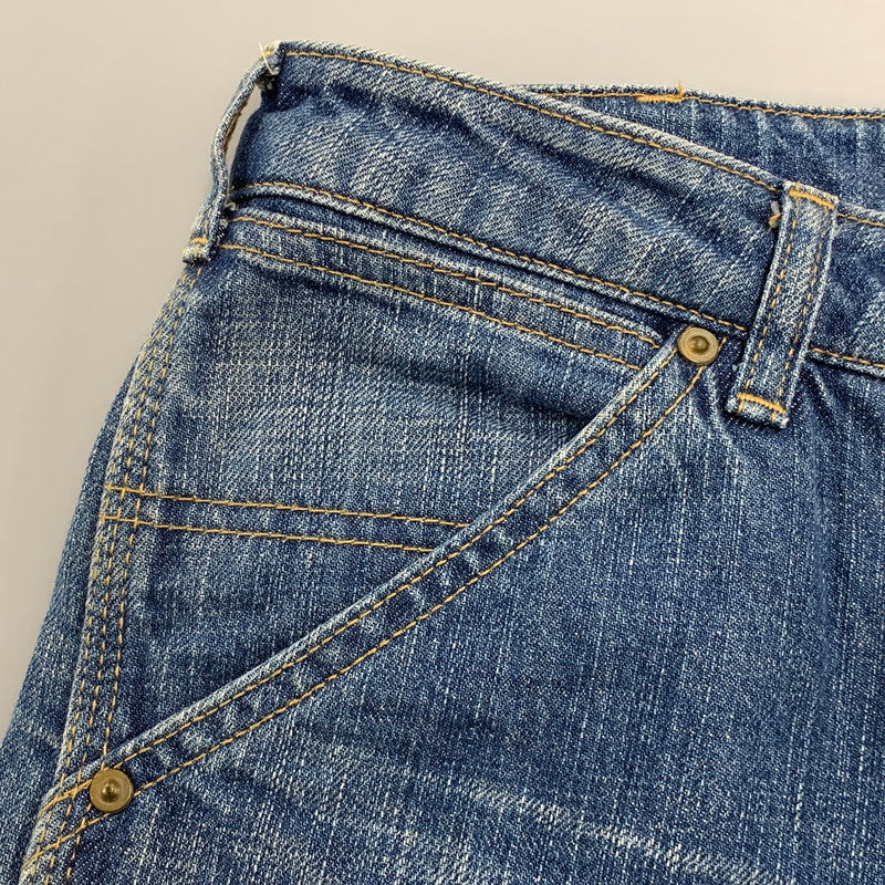 【中古品】【レディース】 SINGLE KNEE DENIM PAINTER PANT シングルニーデニムペインターパンツ ボトムス ズボン 168-260126-tt-02-izu サイズ：27×30 カラー：インディゴ 万代Net店
