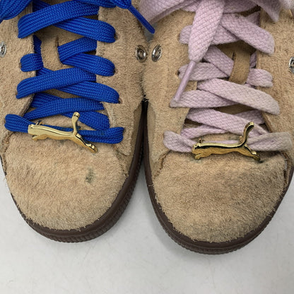 【現状渡し品】【レディース】 PUMA × X-GIRL プーマ×エックスガール 396251-02 WOMEN'S SUEDE ウィメンズ スエード シューズ スニーカー 靴 166-260127-cs-13-izu サイズ：24.5ｃｍ カラー：DUSTY TAN TOASTED ALMOND 万代Net店