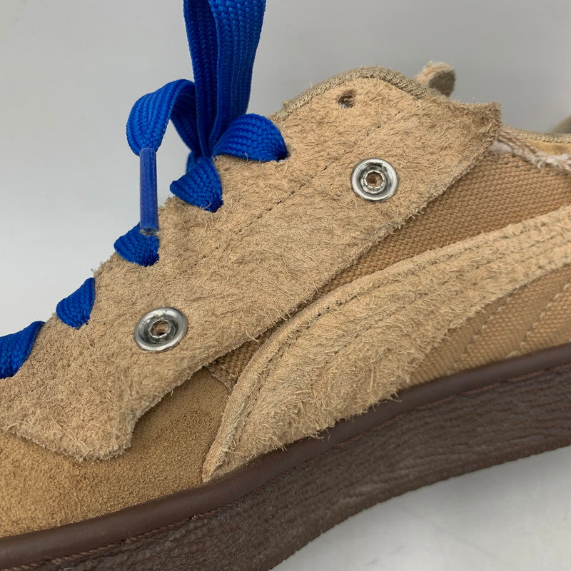 【現状渡し品】【レディース】 PUMA × X-GIRL プーマ×エックスガール 396251-02 WOMEN'S SUEDE ウィメンズ スエード シューズ スニーカー 靴 166-260127-cs-13-izu サイズ：24.5ｃｍ カラー：DUSTY TAN TOASTED ALMOND 万代Net店