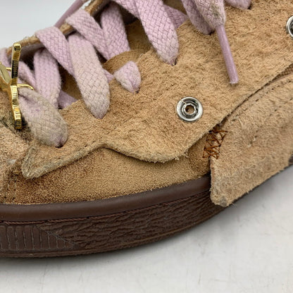 【現状渡し品】【レディース】 PUMA × X-GIRL プーマ×エックスガール 396251-02 WOMEN'S SUEDE ウィメンズ スエード シューズ スニーカー 靴 166-260127-cs-13-izu サイズ：24.5ｃｍ カラー：DUSTY TAN TOASTED ALMOND 万代Net店