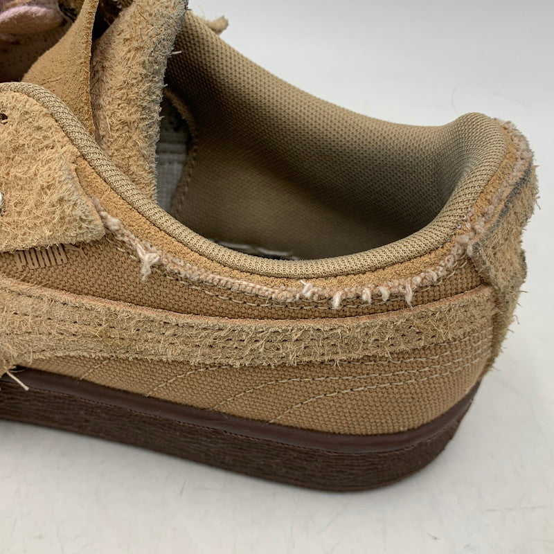 【現状渡し品】【レディース】 PUMA × X-GIRL プーマ×エックスガール 396251-02 WOMEN'S SUEDE ウィメンズ スエード シューズ スニーカー 靴 166-260127-cs-13-izu サイズ：24.5ｃｍ カラー：DUSTY TAN TOASTED ALMOND 万代Net店