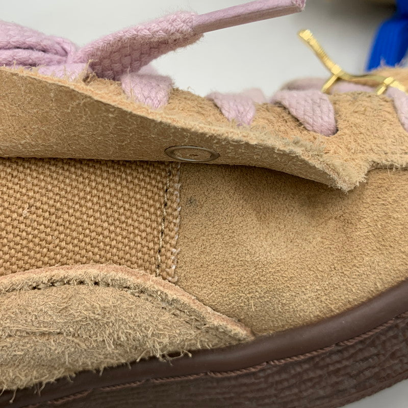 【現状渡し品】【レディース】 PUMA × X-GIRL プーマ×エックスガール 396251-02 WOMEN'S SUEDE ウィメンズ スエード シューズ スニーカー 靴 166-260127-cs-13-izu サイズ：24.5ｃｍ カラー：DUSTY TAN TOASTED ALMOND 万代Net店