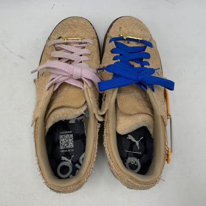 【現状渡し品】【レディース】 PUMA × X-GIRL プーマ×エックスガール 396251-02 WOMEN'S SUEDE ウィメンズ スエード シューズ スニーカー 靴 166-260127-cs-13-izu サイズ：24.5ｃｍ カラー：DUSTY TAN TOASTED ALMOND 万代Net店