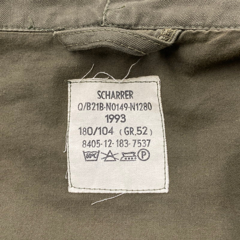 【中古品】【メンズ】 GERMAN MILITARY ドイツ軍 LONG FIELD PARKA 8405-12-183-7537 ロングフィールドパーカ コート アウター 146-260126-as-08-izu サイズ：GR.52 カラー：カーキ 万代Net店