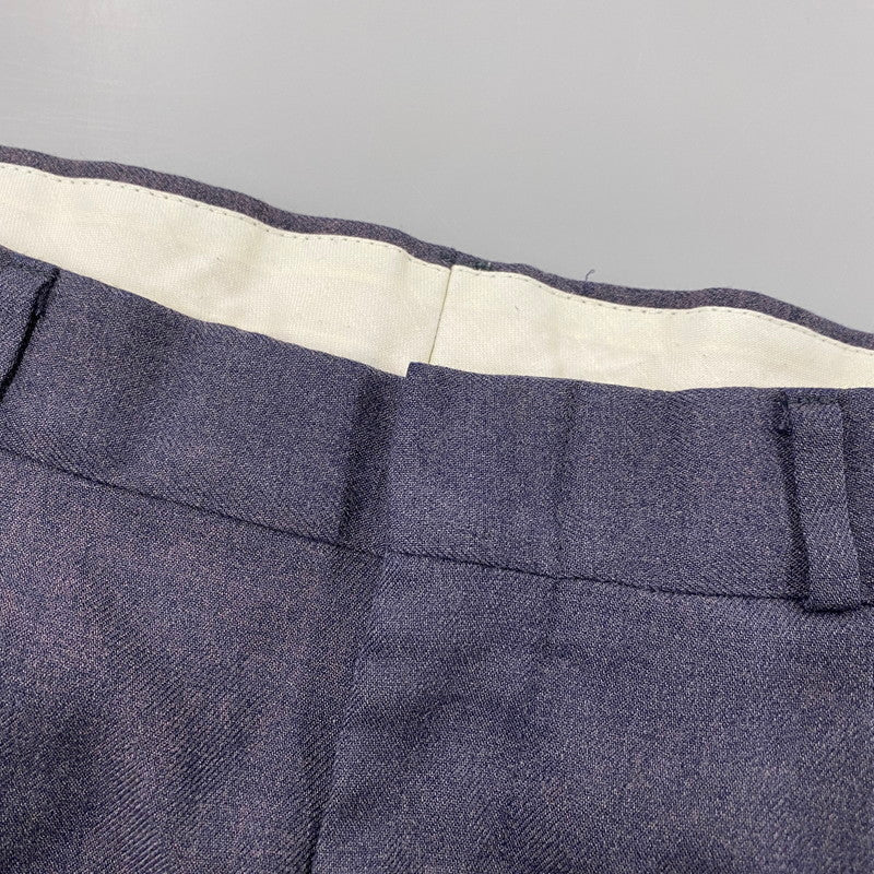 【中古品】【メンズ】 RAINY DAY WOOLS 2-TUCK WOOL SLACKS PANTS 2タック ウール スラックス パンツ ボトムス 157-260126-as-02-izu サイズ：33×30 カラー：ネイビー系 万代Net店