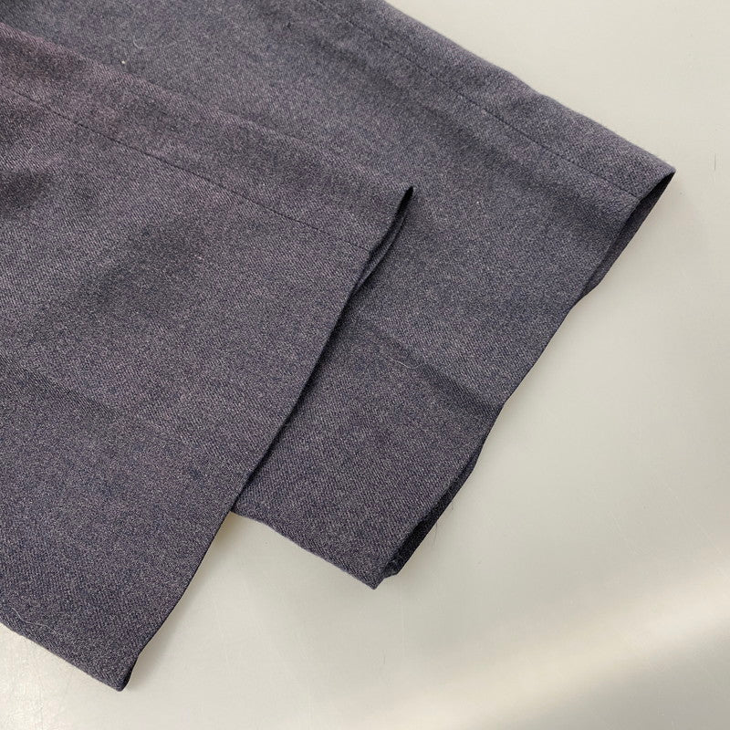 【中古品】【メンズ】 RAINY DAY WOOLS 2-TUCK WOOL SLACKS PANTS 2タック ウール スラックス パンツ ボトムス 157-260126-as-02-izu サイズ：33×30 カラー：ネイビー系 万代Net店