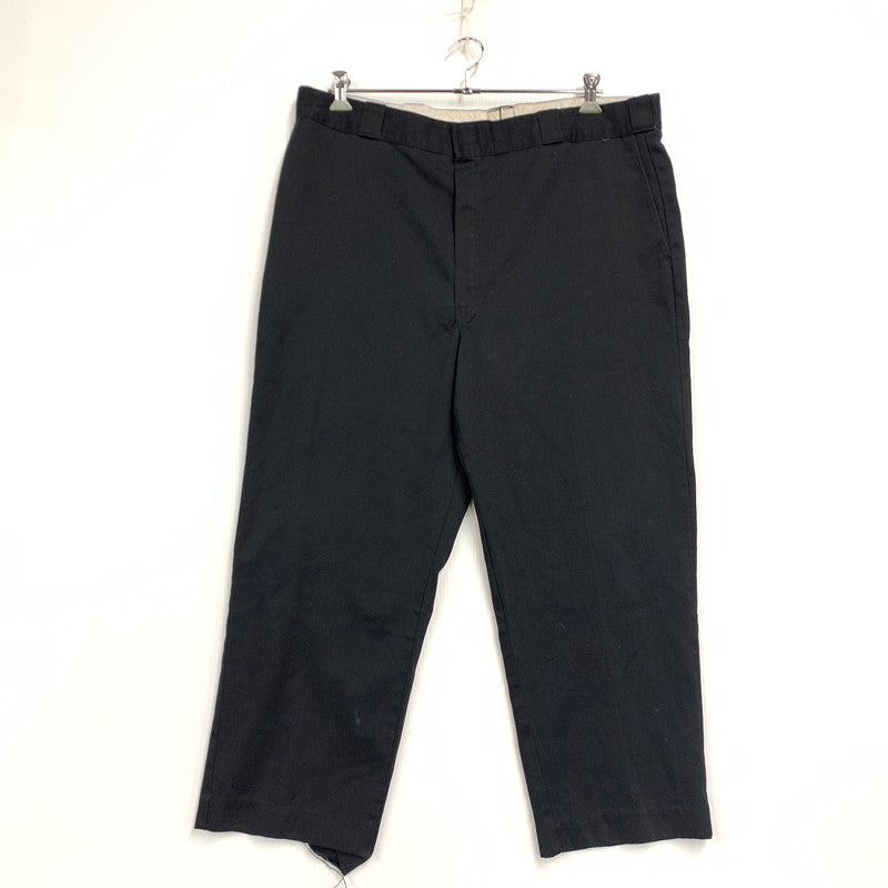 【中古品】【メンズ】 80S チビタグ USA製 WORK PANTS ワーク パンツ ボトムス ズボン 157-260124-cs-07-izu サイズ：44×30 カラー：ブラック 万代Net店