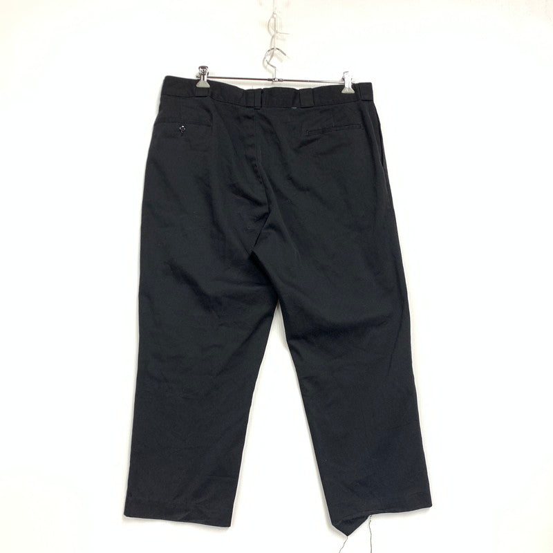 【中古品】【メンズ】 80S チビタグ USA製 WORK PANTS ワーク パンツ ボトムス ズボン 157-260124-cs-07-izu サイズ：44×30 カラー：ブラック 万代Net店