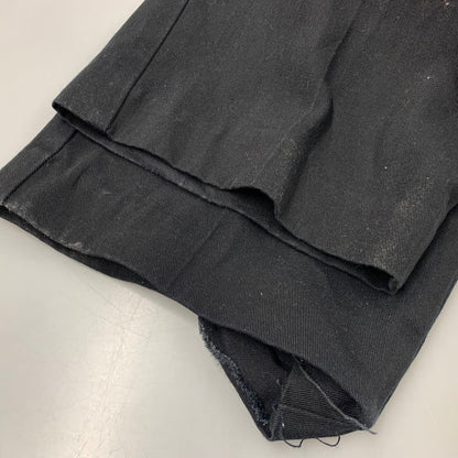 【中古品】【メンズ】 80S チビタグ USA製 WORK PANTS ワーク パンツ ボトムス ズボン 157-260124-cs-07-izu サイズ：44×30 カラー：ブラック 万代Net店