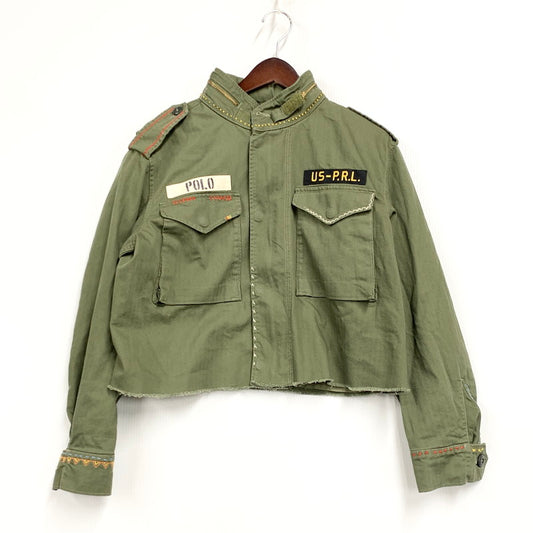 【中古美品】【メンズ】 ボクシーフィット デストロイドヘム フィールドジャケット アウター 147-260124-cs-12-izu サイズ：S カラー：カーキ 万代Net店