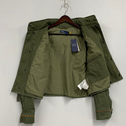 【中古美品】【メンズ】 ボクシーフィット デストロイドヘム フィールドジャケット アウター 147-260124-cs-12-izu サイズ：S カラー：カーキ 万代Net店