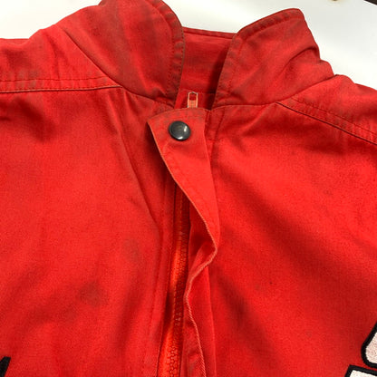 【現状渡し品】【メンズ】 COMPETITORS VIEW コンペティターズビュー RACING JACKET レーシングジャケット アウター 146-260126-tt-08-izu サイズ：XL カラー：レッド×ブラック 万代Net店