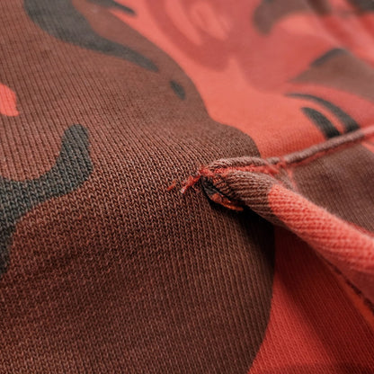 【現状渡し品】【メンズ】 AAPE BY A BATHING APE エーエイプバイアベイシングエイプ REVERSIBLE ZIP UP HOODIE AAPLJM7196XXA リバーシブル ジップアップ フーディー パーカー 142-260125-as-05-izu サイズ：L カラー：レッド 万代Net店