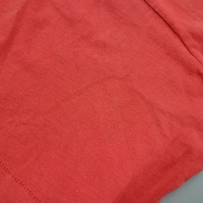 【中古品】【メンズ】 銀タグ USA製 AIR JORDAN PRINT エア ジョーダン プリント S/S ショートスリーブ TEE Tシャツ トップス 半袖 146-260127-ya-11-izu サイズ：XL カラー：レッド 万代Net店