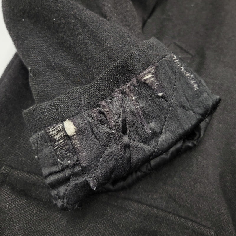 【現状渡し品】【メンズ】 STEINBOCK スタインボック イタリア製 SOUTIEN COLLAR COAT ステンカラーコートアウター 146-260125-tt-05-izu サイズ：50 カラー：ブラック 万代Net店