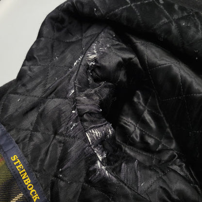 【現状渡し品】【メンズ】 STEINBOCK スタインボック イタリア製 SOUTIEN COLLAR COAT ステンカラーコートアウター 146-260125-tt-05-izu サイズ：50 カラー：ブラック 万代Net店