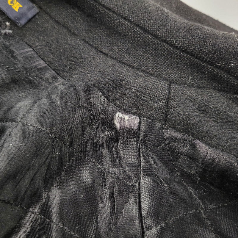 【現状渡し品】【メンズ】 STEINBOCK スタインボック イタリア製 SOUTIEN COLLAR COAT ステンカラーコートアウター 146-260125-tt-05-izu サイズ：50 カラー：ブラック 万代Net店
