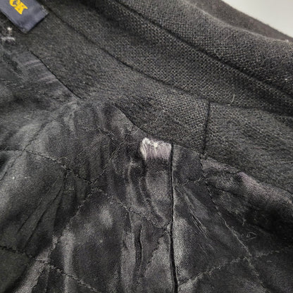 【現状渡し品】【メンズ】 STEINBOCK スタインボック イタリア製 SOUTIEN COLLAR COAT ステンカラーコートアウター 146-260125-tt-05-izu サイズ：50 カラー：ブラック 万代Net店