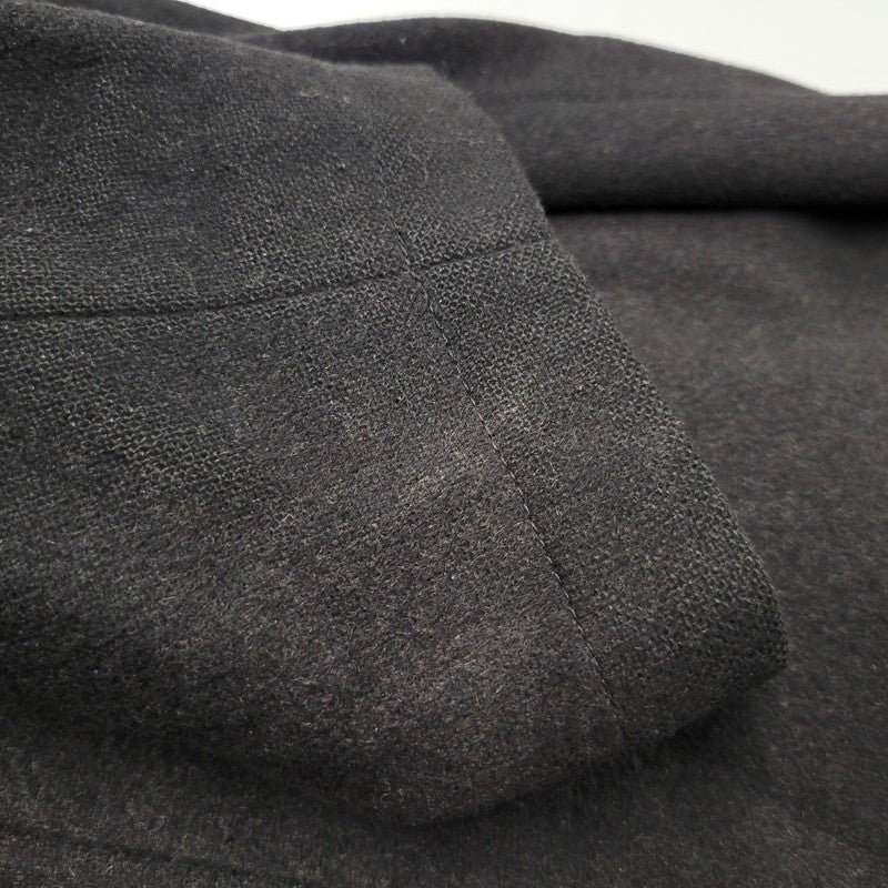 【現状渡し品】【メンズ】 STEINBOCK スタインボック イタリア製 SOUTIEN COLLAR COAT ステンカラーコートアウター 146-260125-tt-05-izu サイズ：50 カラー：ブラック 万代Net店