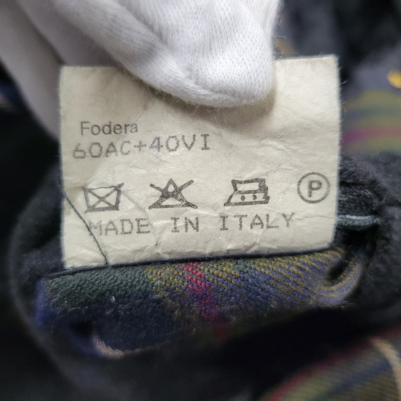 【現状渡し品】【メンズ】 STEINBOCK スタインボック イタリア製 SOUTIEN COLLAR COAT ステンカラーコートアウター 146-260125-tt-05-izu サイズ：50 カラー：ブラック 万代Net店