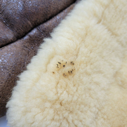 【中古品】【メンズ】 UNKNOWN DESTINATION アンノウンディスティネーション B-3 MOUTON JACKET ムートンジャケット 韓国製 アウター 146-260125-as-09-izu サイズ：L カラー：ブラウン 万代Net店