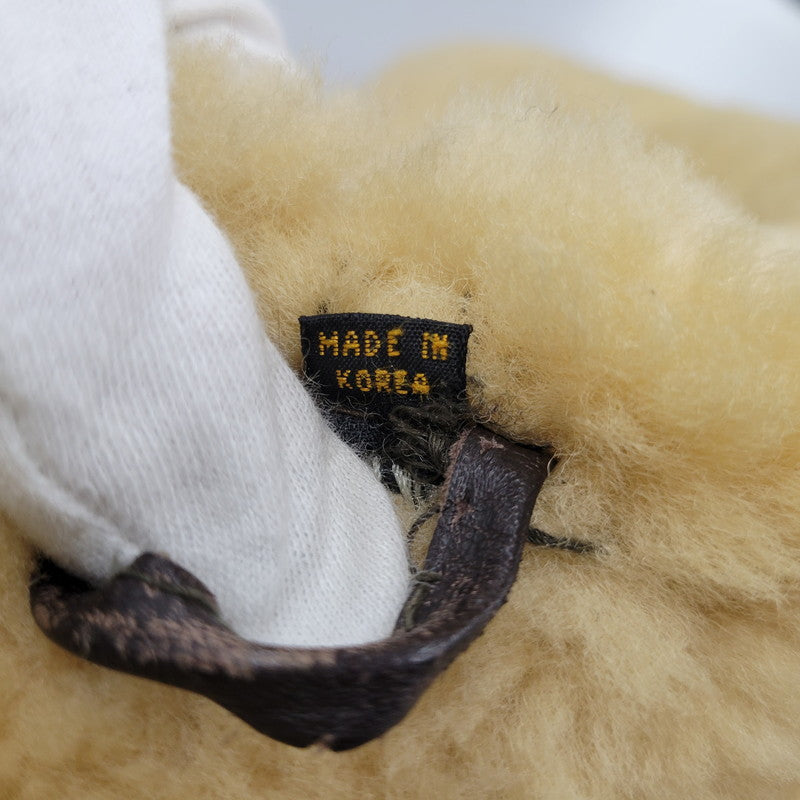 【中古品】【メンズ】 UNKNOWN DESTINATION アンノウンディスティネーション B-3 MOUTON JACKET ムートンジャケット 韓国製 アウター 146-260125-as-09-izu サイズ：L カラー：ブラウン 万代Net店