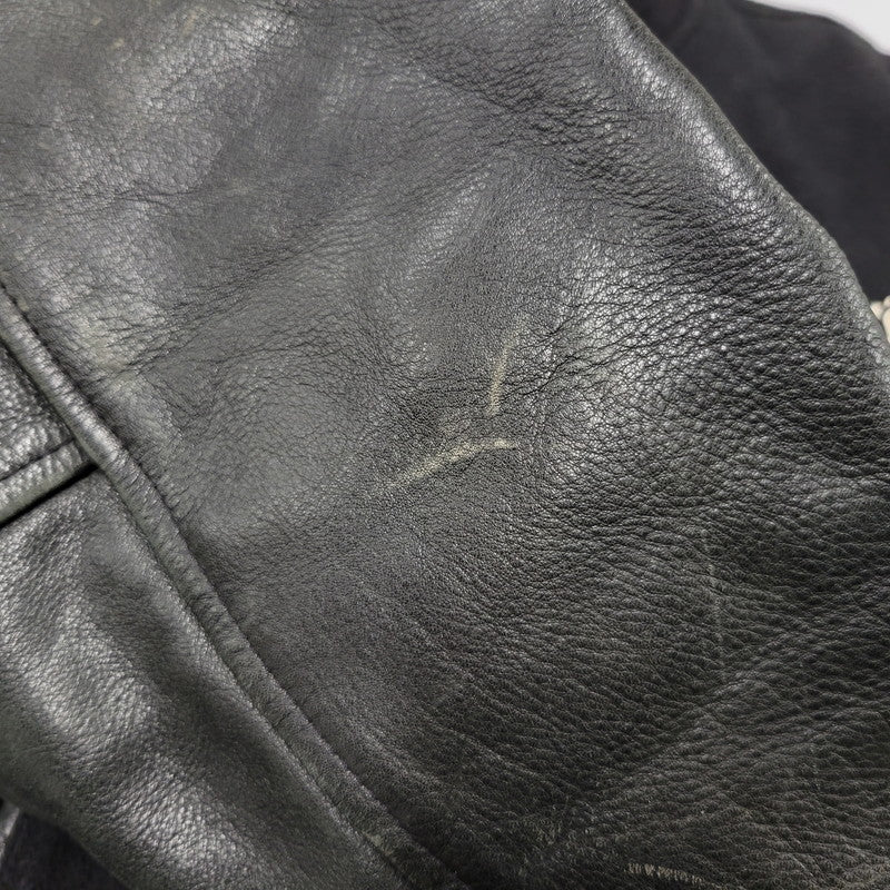【中古品】【メンズ】 JACK DANIELS STADIUM JACKET ジャックダニエル スタジアムジャケット USA製 スタジャン アウター 146-260125-as-11-izu サイズ：L カラー：ブラック 万代Net店