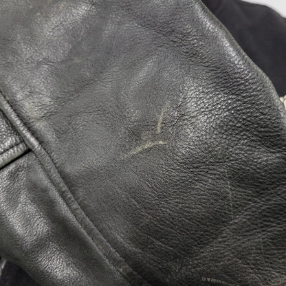 【中古品】【メンズ】 JACK DANIELS STADIUM JACKET ジャックダニエル スタジアムジャケット USA製 スタジャン アウター 146-260125-as-11-izu サイズ：L カラー：ブラック 万代Net店