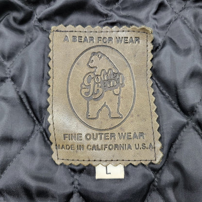 【中古品】【メンズ】 JACK DANIELS STADIUM JACKET ジャックダニエル スタジアムジャケット USA製 スタジャン アウター 146-260125-as-11-izu サイズ：L カラー：ブラック 万代Net店