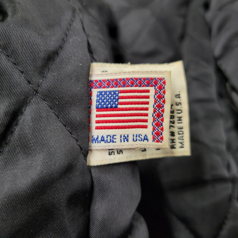 【中古品】【メンズ】 JACK DANIELS STADIUM JACKET ジャックダニエル スタジアムジャケット USA製 スタジャン アウター 146-260125-as-11-izu サイズ：L カラー：ブラック 万代Net店