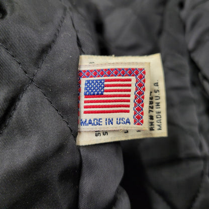 【中古品】【メンズ】 JACK DANIELS STADIUM JACKET ジャックダニエル スタジアムジャケット USA製 スタジャン アウター 146-260125-as-11-izu サイズ：L カラー：ブラック 万代Net店