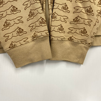 【中古品】【メンズ】 HUF ハフ ×ICECREAM アイスクリーム FL00199 RUNNING DOG FULL ZIP HOODED SWEATSHIRT ランニングドッグフルジップフーデッド スウェットシャツ 142-260128-tt-13-izu サイズ：L カラー：ベージュ 万代Net店
