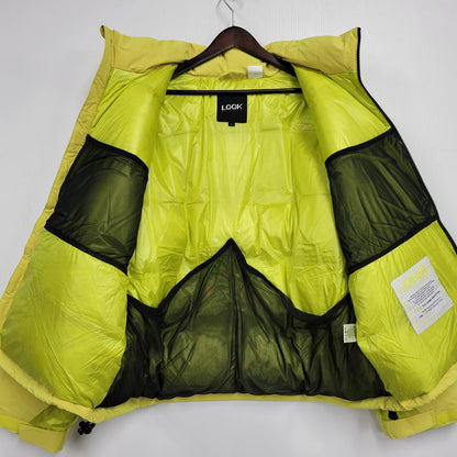 【中古品】【メンズ】 LQQK STUDIO ルックスタジオ TRANCE 700FILL PUFFER JACKET パファージャケット アウター 142-260125-tt-01-izu サイズ：L カラー：イエロー 万代Net店