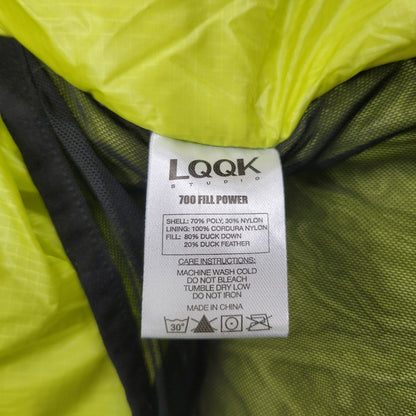 【中古品】【メンズ】 LQQK STUDIO ルックスタジオ TRANCE 700FILL PUFFER JACKET パファージャケット アウター 142-260125-tt-01-izu サイズ：L カラー：イエロー 万代Net店