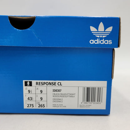 【中古美品】【メンズ】 RESPONSE CL ID8307 レスポンス CL スニーカー シューズ 靴 161-260125-as-24-izu サイズ：27.5cm カラー：CBLACK/CBLACK/FTWWHT 万代Net店