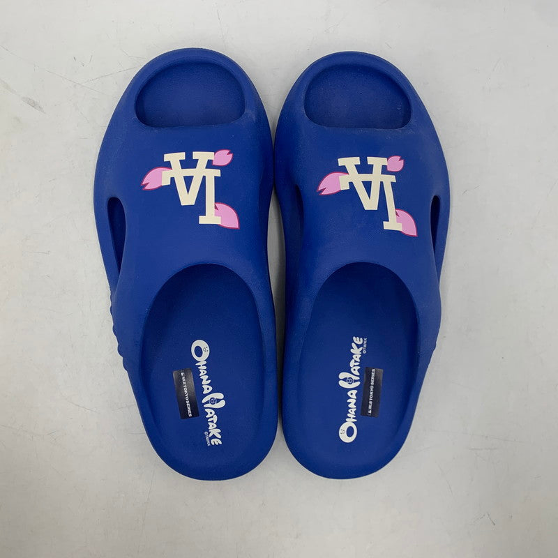 【中古品】【メンズ】 村上隆 × MLB エムエルビー VTM24031 OHANA SURIPPA DODGERS オハナ スリッパ ドジャース シューズ 靴 164-260126-cs-01-izu サイズ：27cm カラー：ブルー 万代Net店