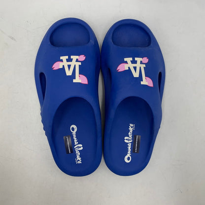 【中古品】【メンズ】 村上隆 × MLB エムエルビー VTM24031 OHANA SURIPPA DODGERS オハナ スリッパ ドジャース シューズ 靴 164-260126-cs-01-izu サイズ：27cm カラー：ブルー 万代Net店